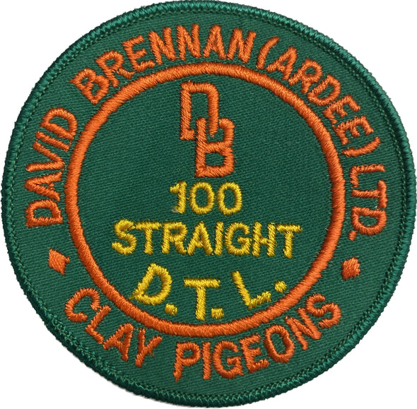 DB Clay Pigeon Stitch On Patch (From 1979)