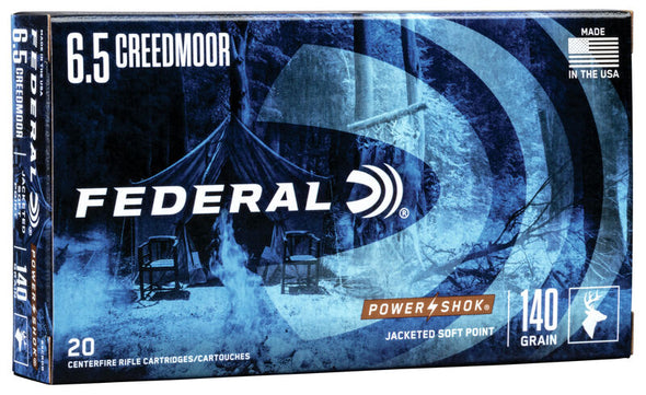 Federal Power-Shok 6.5 Creedmoor