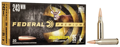 Federal Premium Berger Hybrid Hunter 243 Win