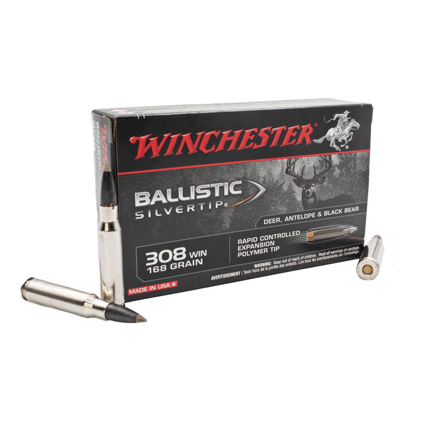 Winchester .308Win, Ballistic Silvertip 168gr