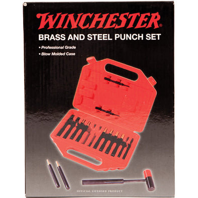 WINCHESTER BRASS AND STEEL PUNCH SET