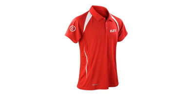 Eley Tech Men's Red Polo Shirt