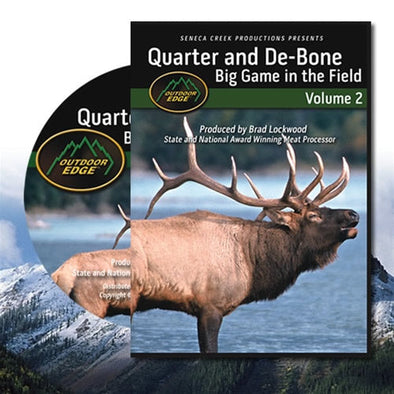 Outdoor Edge Quarter & De-Bone Big Game DVD