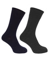 Brogue Merino Country Socks (Twin Pack)