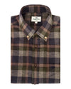 Hoggs Of Fife Kirkwall Brushed Flannel Check Shirt